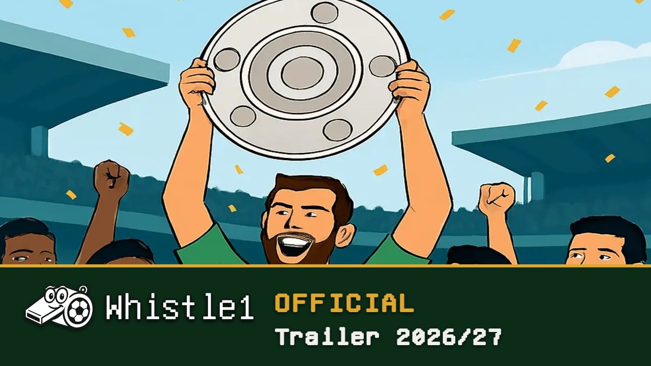 Whistle1: Free Retro Football Manager for Mobile and PC | Trailer 2026
