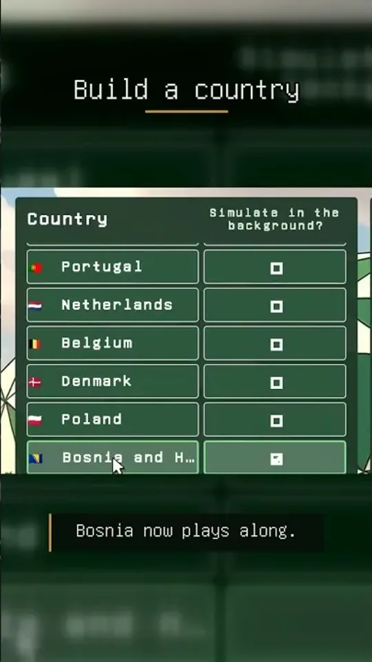 Your country is missing? Build it in Whistle1
